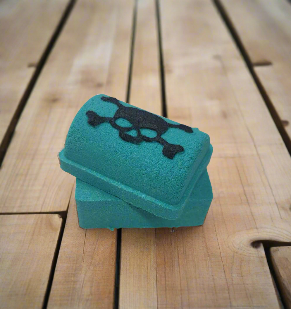 Mermaids at Midnight Treasure Chest Bath Bomb with Toy