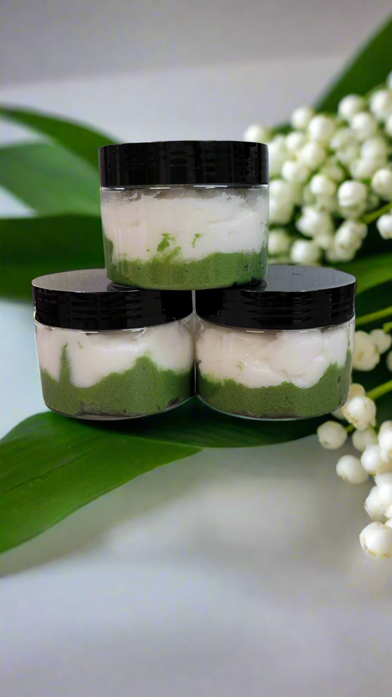 Lily of the Valley Foaming Sugar Scrub
