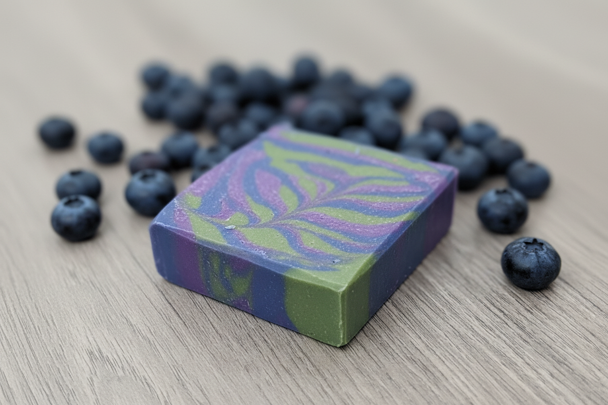 Blueberry Goat’s Milk Soap