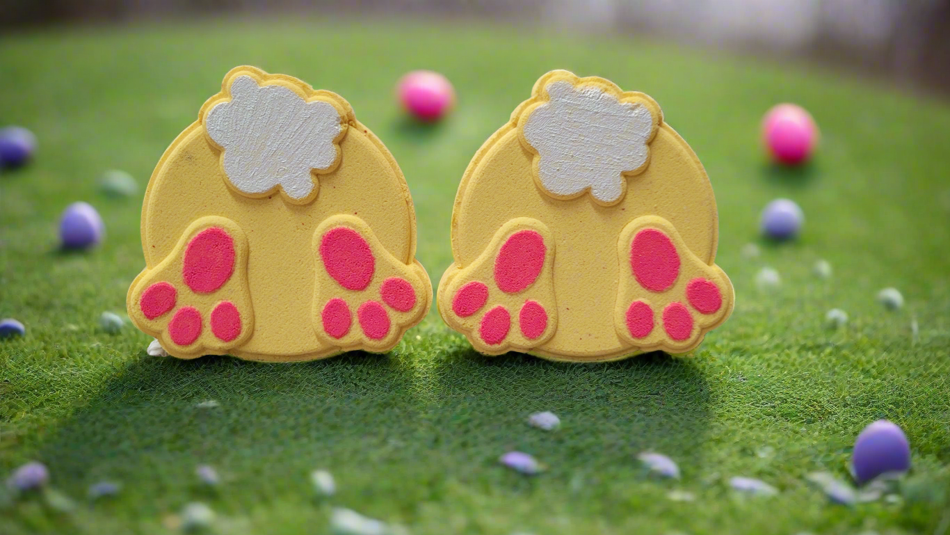 Sweet Lemon Bunny Butt Bath Bomb