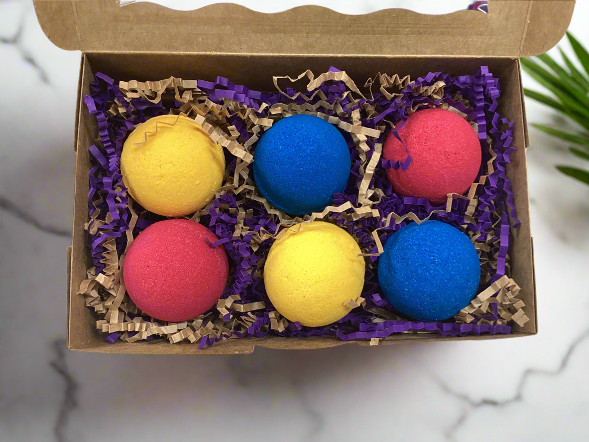 Color Theory Bath Bombs