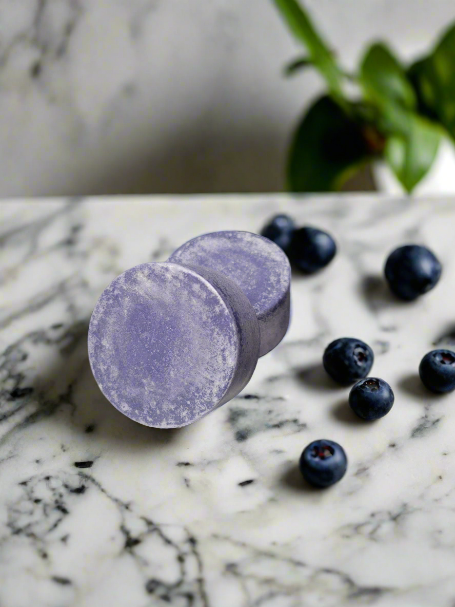 Blueberry Goat's Milk Shave Soap