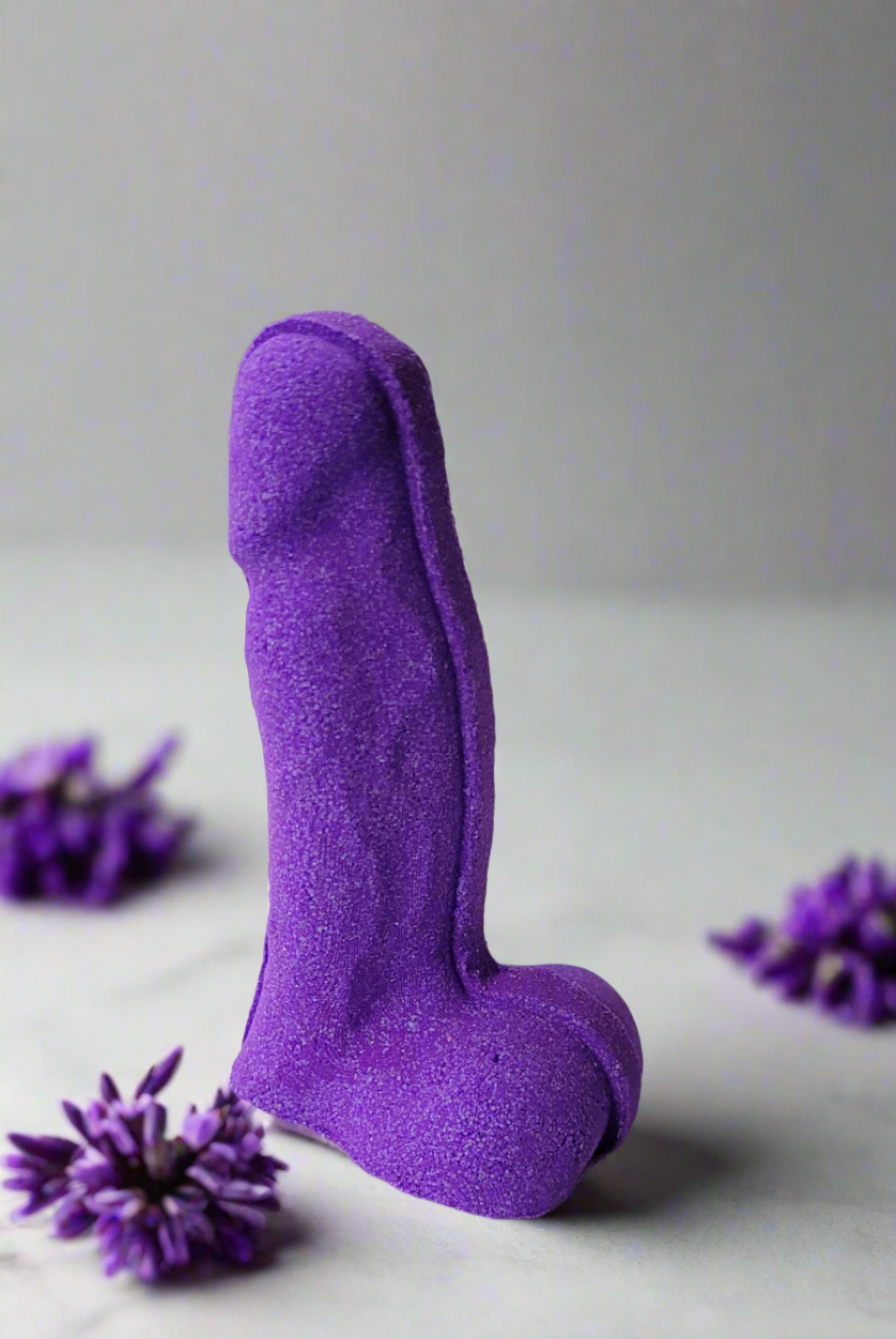 Lavender Peter's Pecker Bath Bomb