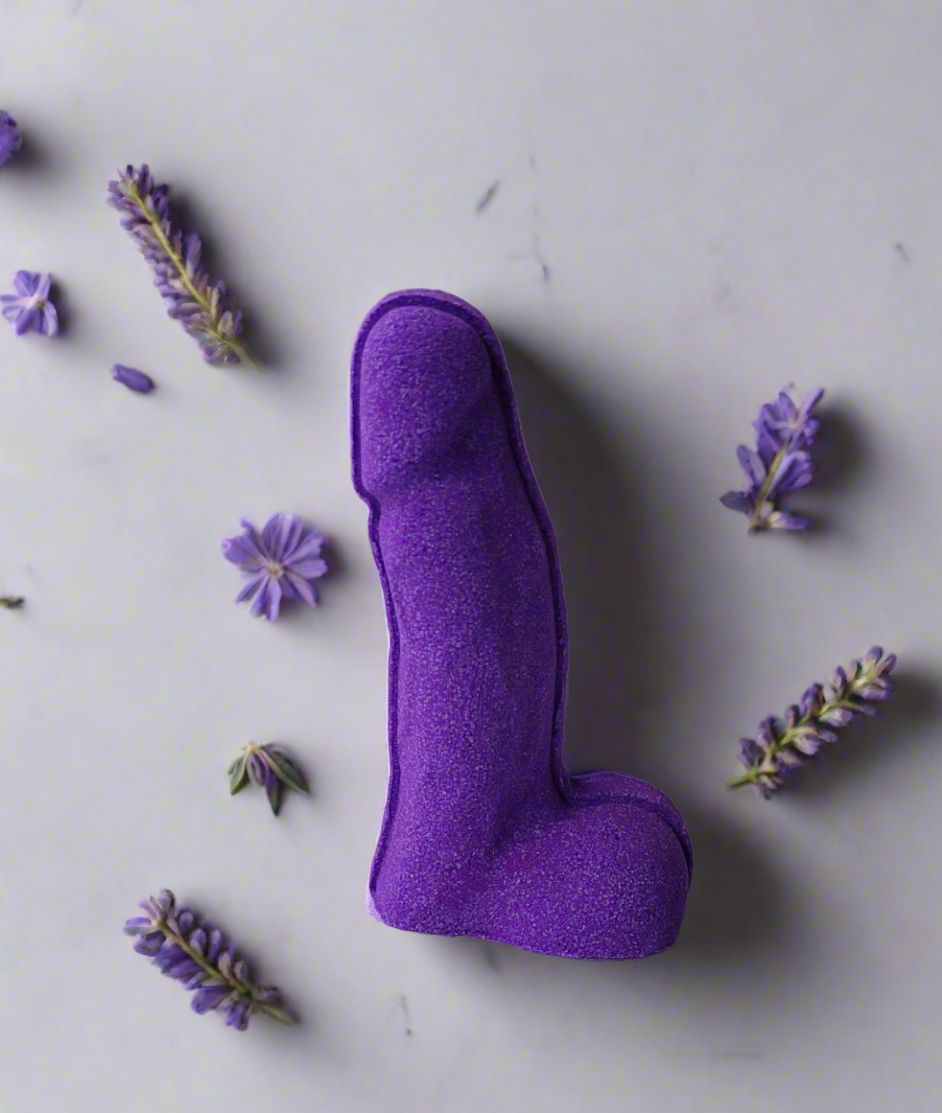Lavender Peter's Pecker Bath Bomb
