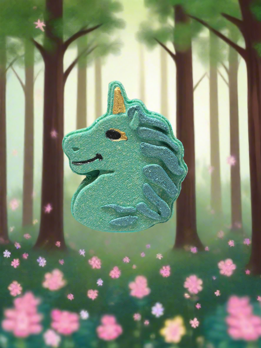 Currant & Oakmoss Unicorn Bath Bomb