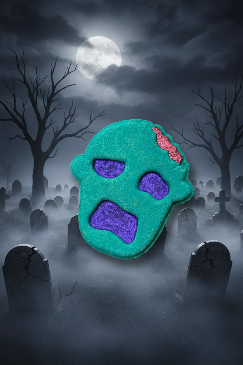 Wicked Apple Zombie Head Bath Bomb