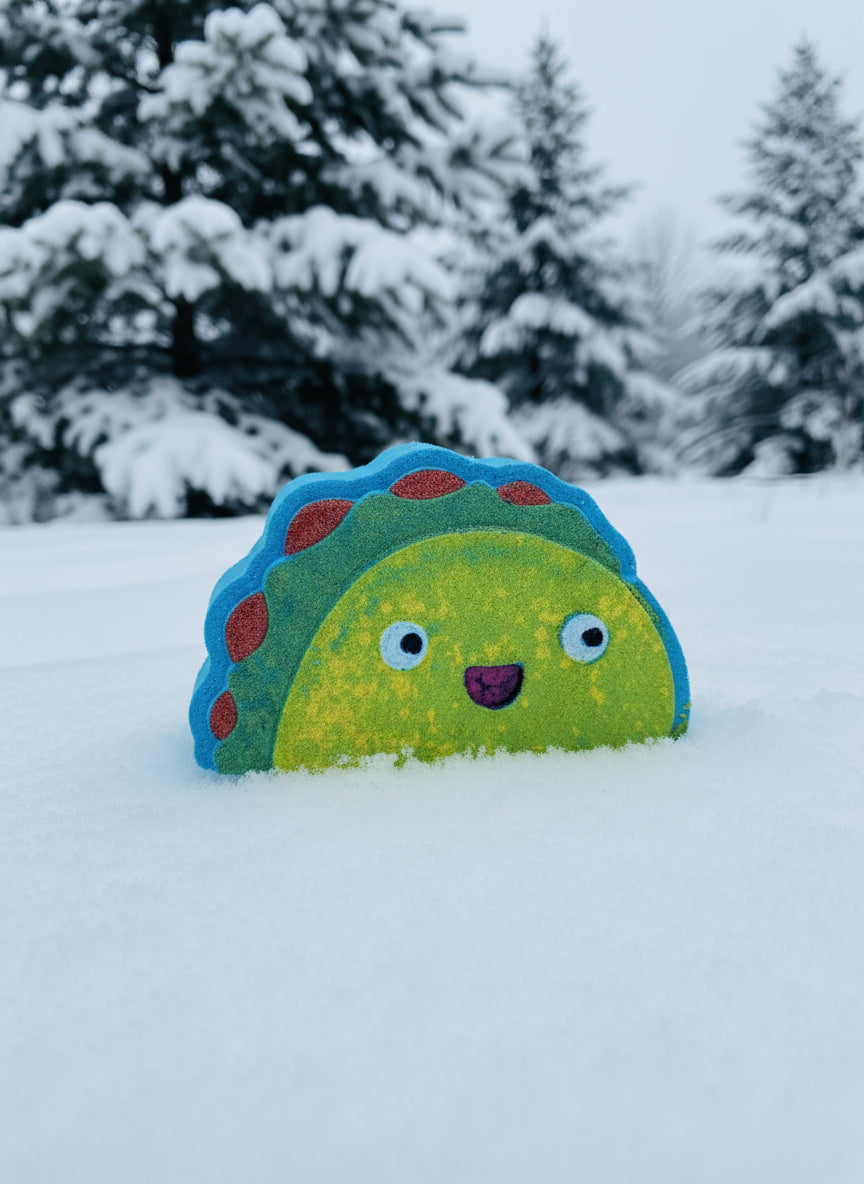 Winter Wonderland Taco Bath Bomb