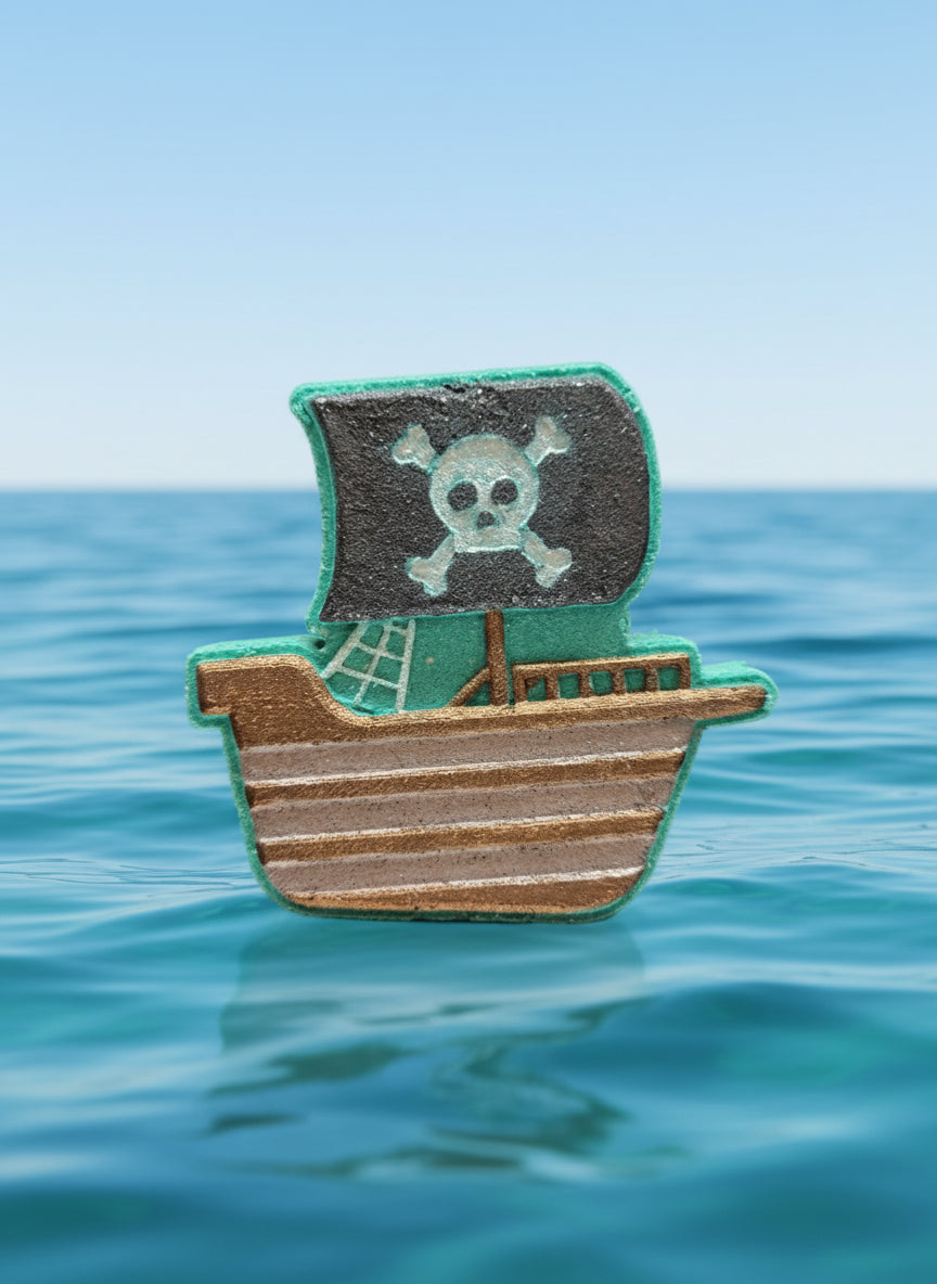 Joke's on You Pirate Ship Bath Bomb