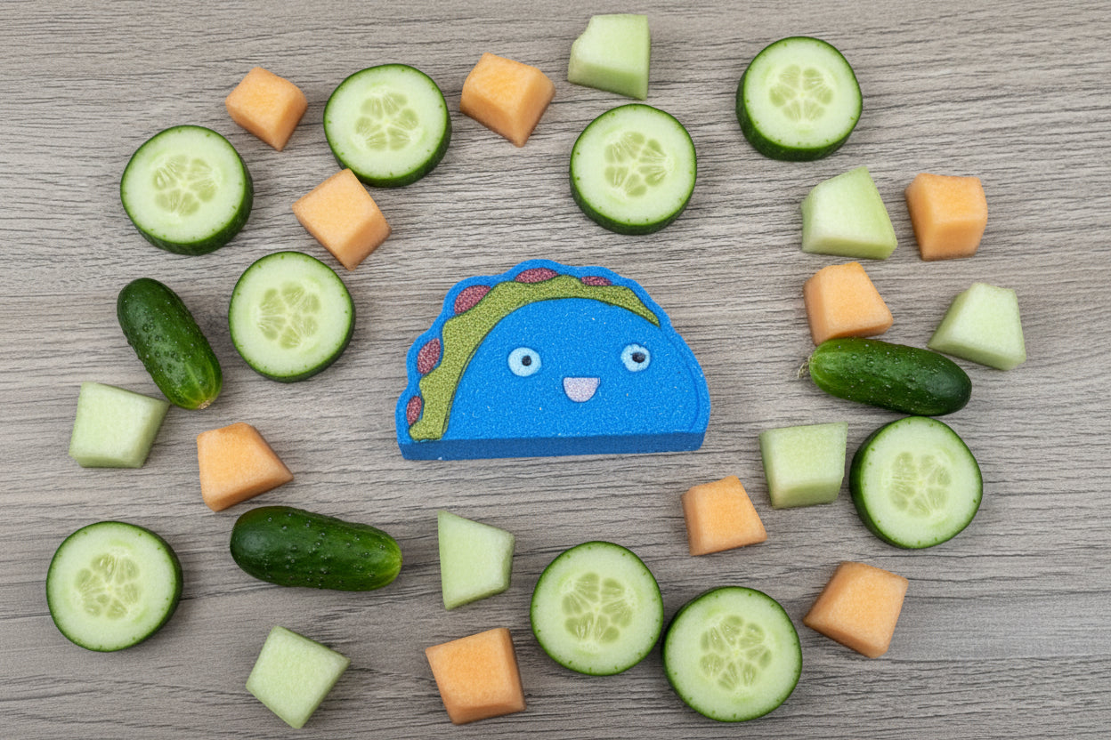 Cucumber & Melons Mini Taco Bath Bomb