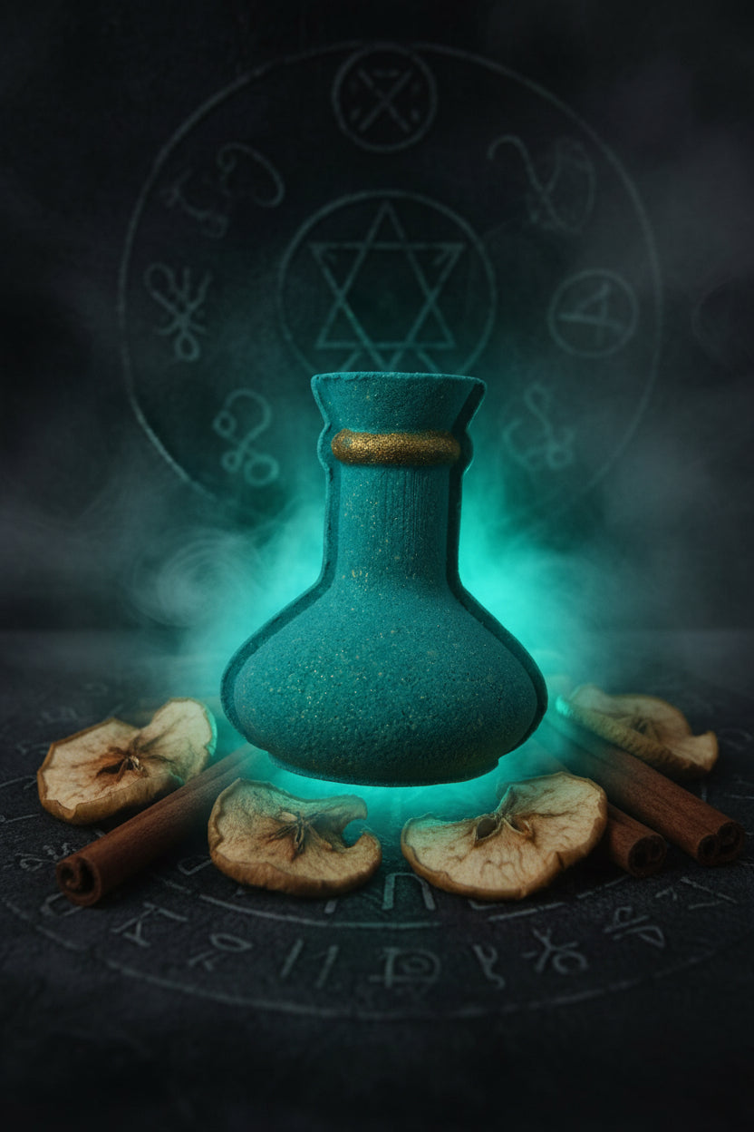 Wicked Apple Poison Bottle Bath Bomb