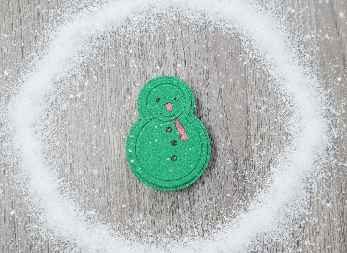 Book Boyfriend Snowman Bath Bomb