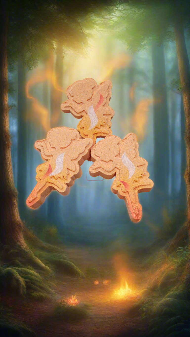 Fire Sprite Mini Fairy Bath Bomb