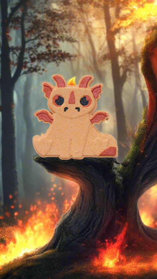 Fire Sprite Baby Dragon Bath Bomb