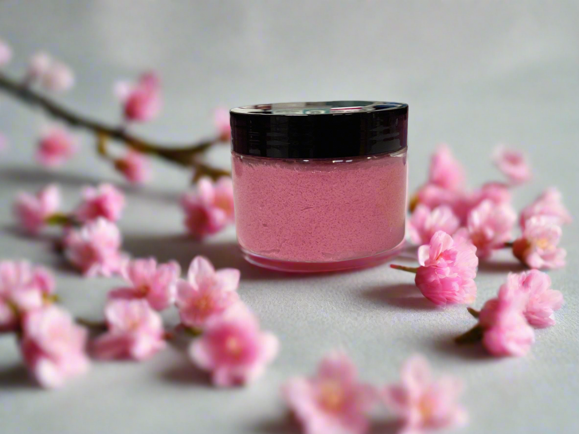 Cherry Blossom Foaming Sugar Scrub