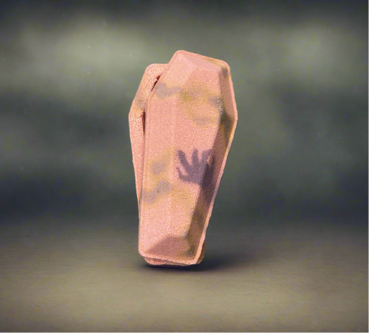 Berry Bewitching Coffin Bath Bomb with Toy