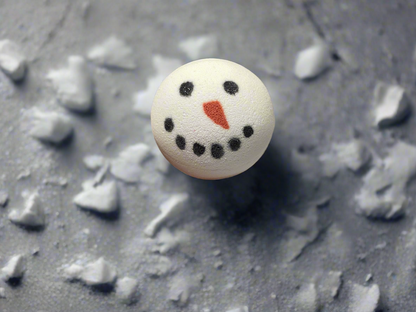 Peppermint Twist Snowman Bath Bomb with Toy