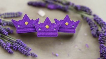 Lavender Mini Crown Bath Bomb