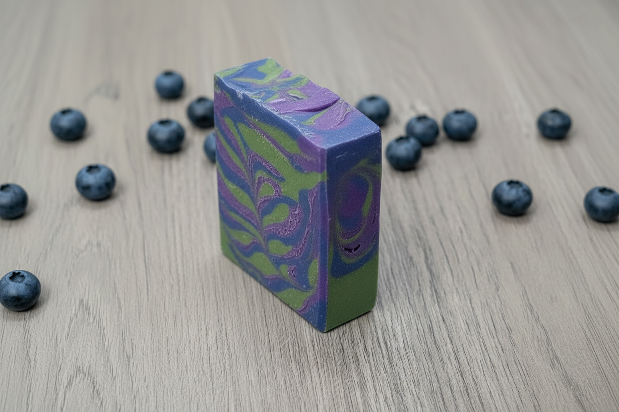Blueberry Goat’s Milk Soap