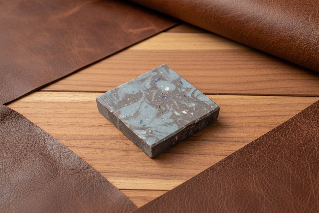 Cedar Leather Goat's Milk Soap
