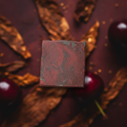 Cherry Tobacco Goat's Milk Soap