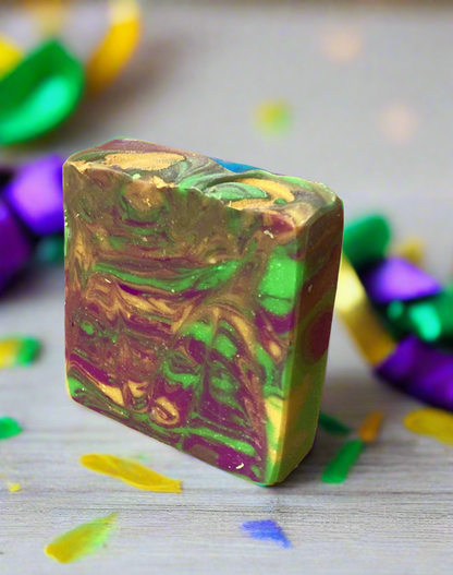 Mardi Gras Goat's Milk Soap