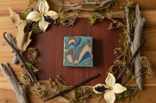 Mahogany & Teakwood Goat's Milk Soap