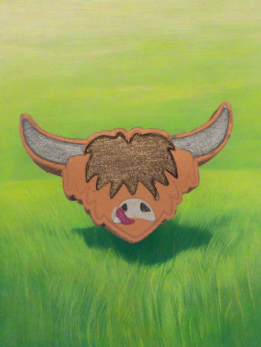 Perfectly Peach Highland Cow Bath Bomb