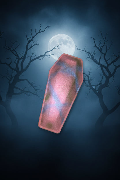 Berry Bewitching Coffin Bath Bomb with Toy