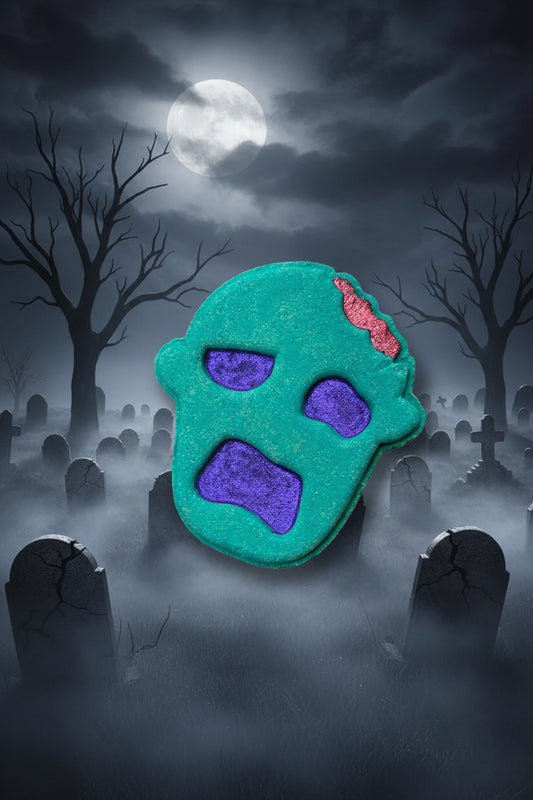 Wicked Apple Zombie Head Bath Bomb
