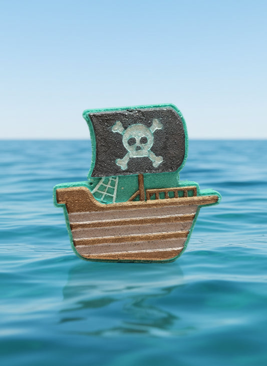 Joke's on You Pirate Ship Bath Bomb