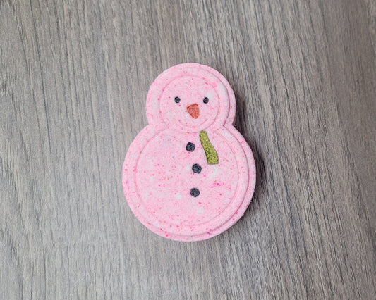 Peppermint Twist Snowman Bath Bomb