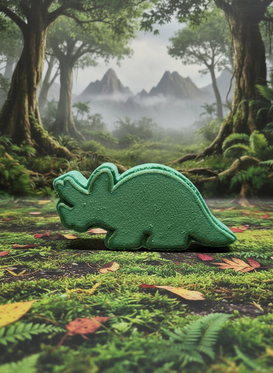 Currant & Oakmoss Triceratops Bath Bomb