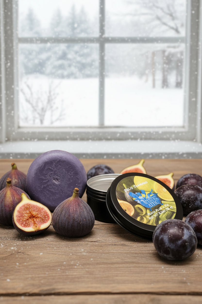 Sugar Plums & Fig Shampoo Bar