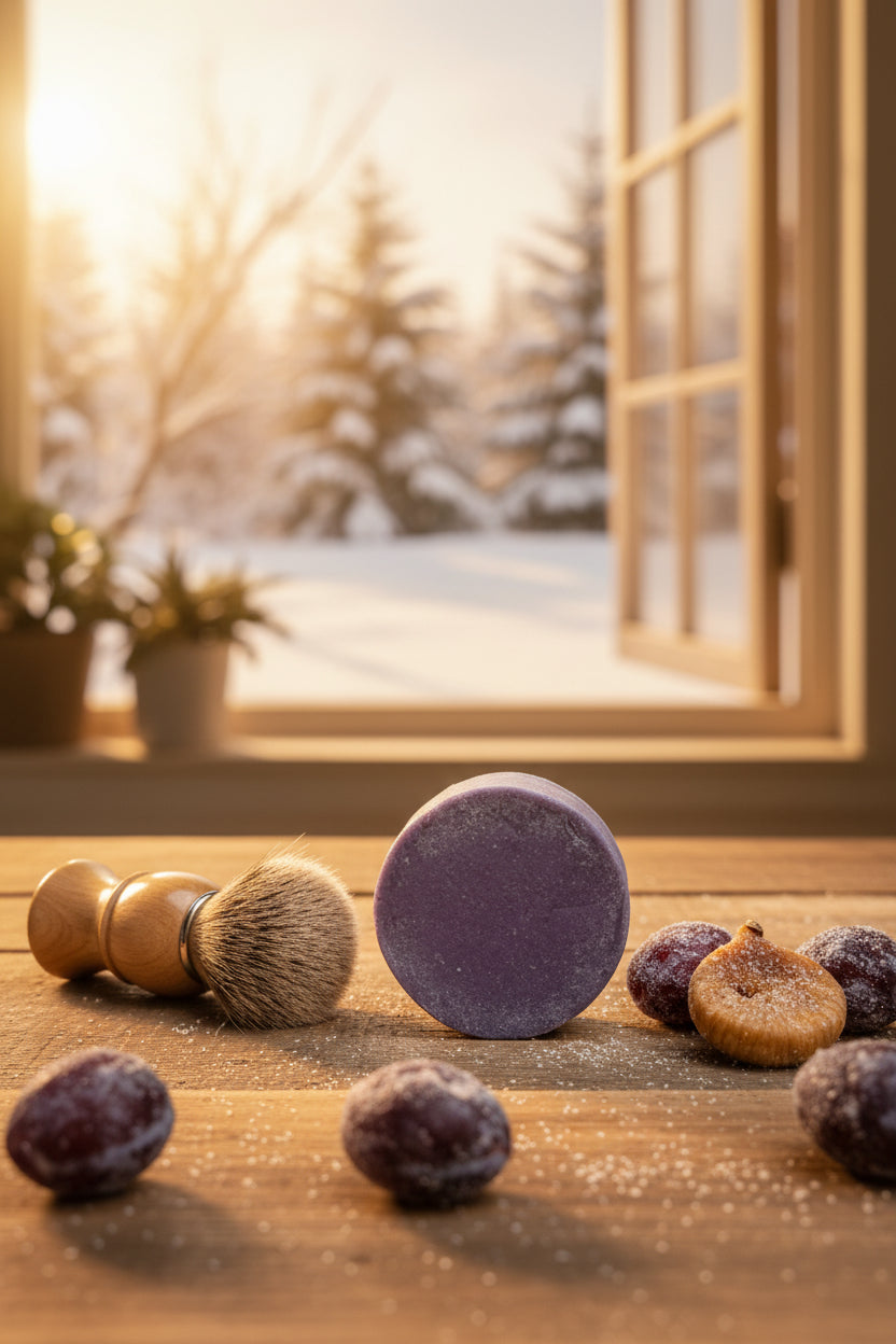 Sugar Plums & Figs Goat's Milk Shave Soap