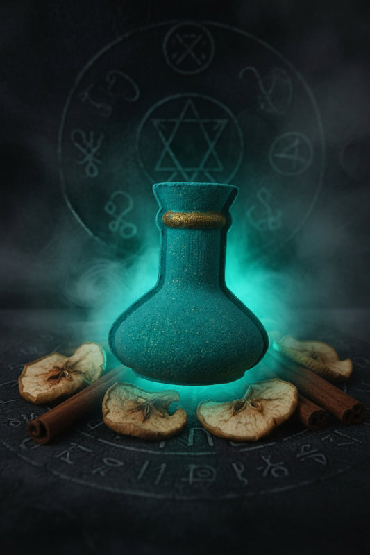 Wicked Apple Poison Bottle Bath Bomb