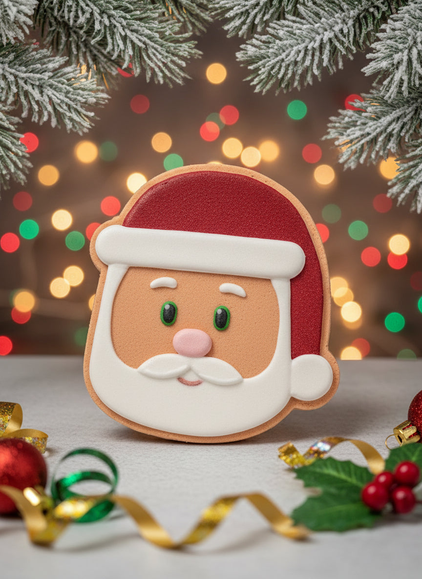 Winter Candy Apple Santa Bath Bomb