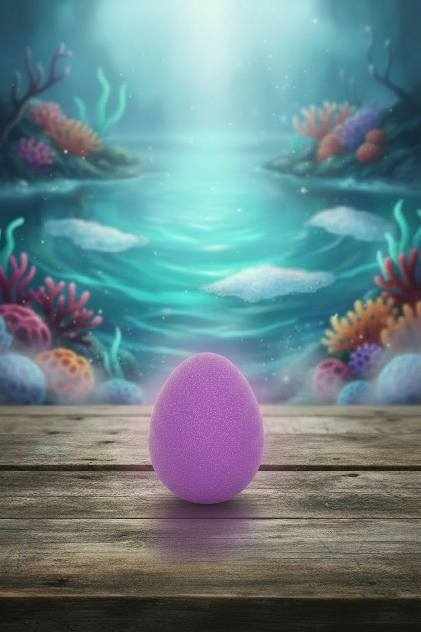 Mermaids at Midnight Hatching Egg Bath Bomb with Surprise Toy