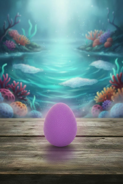 Mermaids at Midnight Hatching Egg Bath Bomb with Surprise Toy