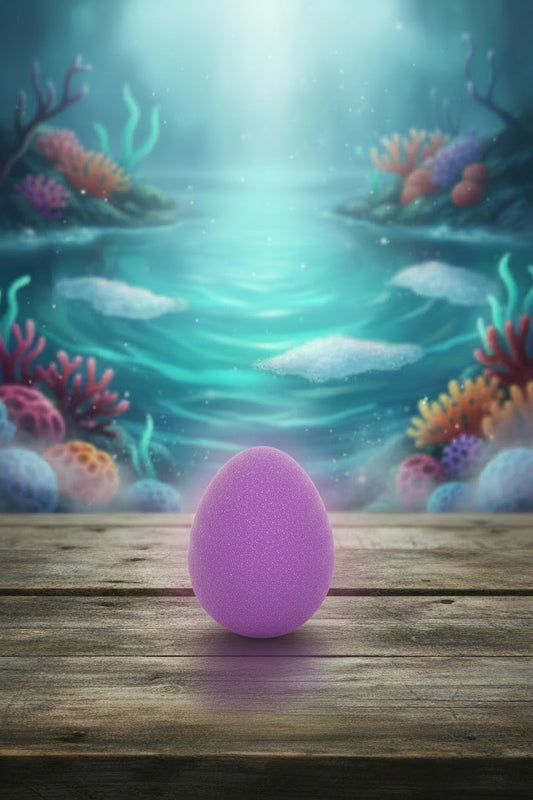 Mermaids at Midnight Hatching Egg Bath Bomb with Surprise Toy