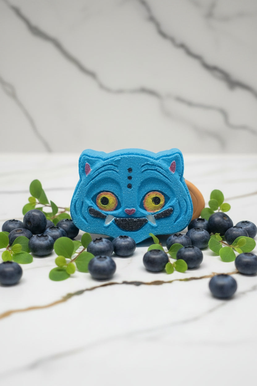 Blueberry Foolish Tiger Bath Bomb