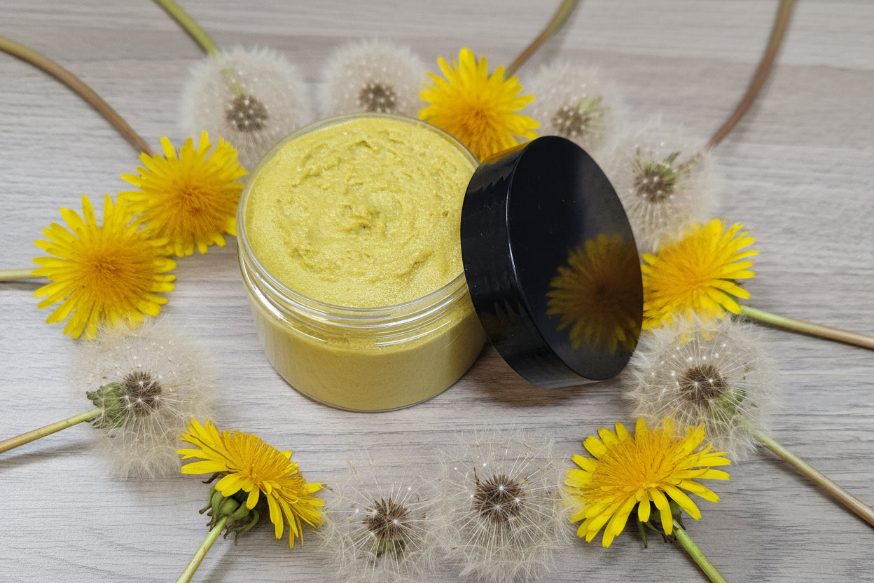 Dandelion Wishes Foaming Sugar Scrub