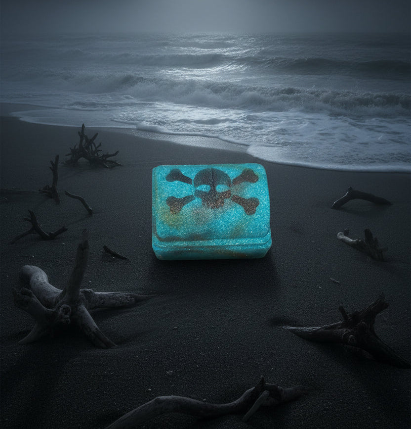 Mermaids at Midnight Treasure Chest Bath Bomb with Toy