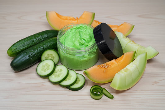 Cucumber & Melons Foaming Sugar Scrub