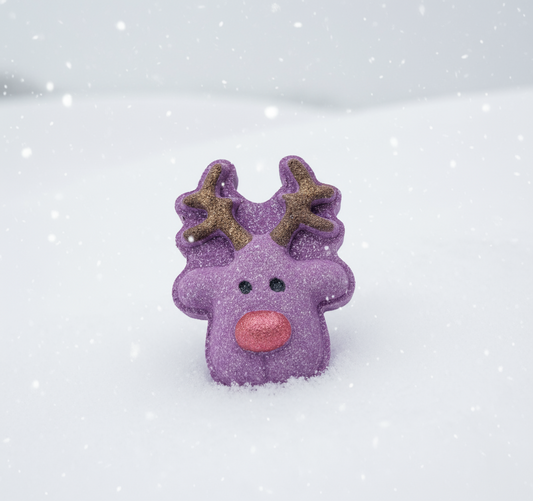 Sugar Plums & Figs Reindeer Bath Bomb