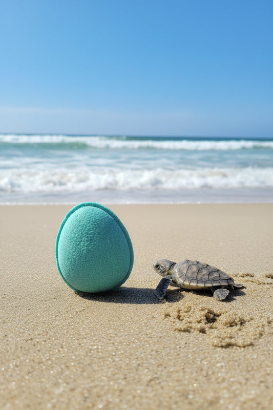 Jokes on You Hatching Egg Bath Bomb with Turtle