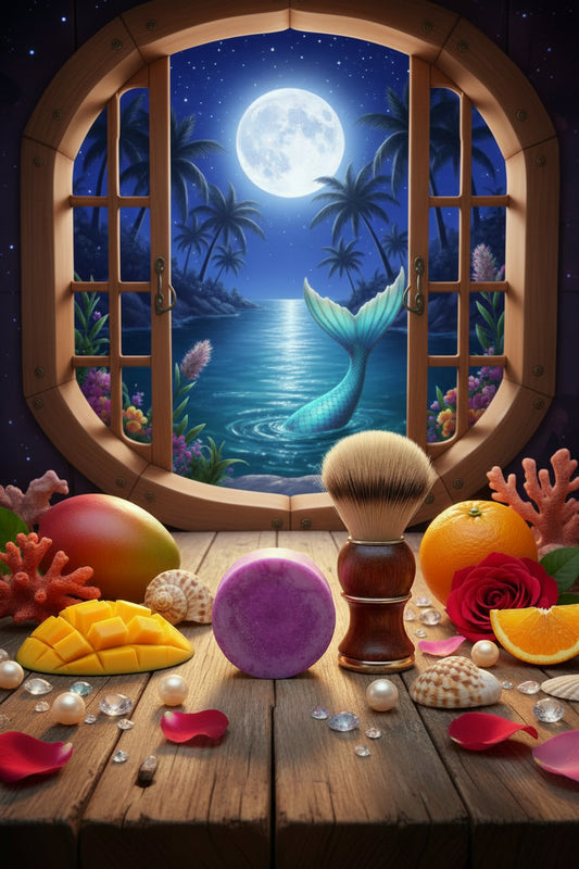 Mermaids at Midnight Goat's Milk Shave Soap