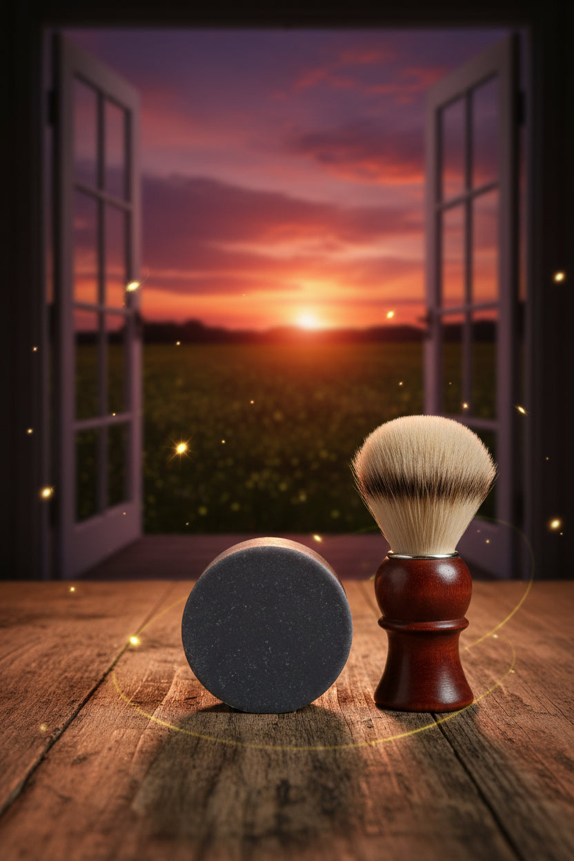 Evening Fireflies Goat's Milk Shave Soap